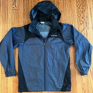 Columbia Omni-Shield Rain Wind Jacket Windbreaker Jacket Size Small